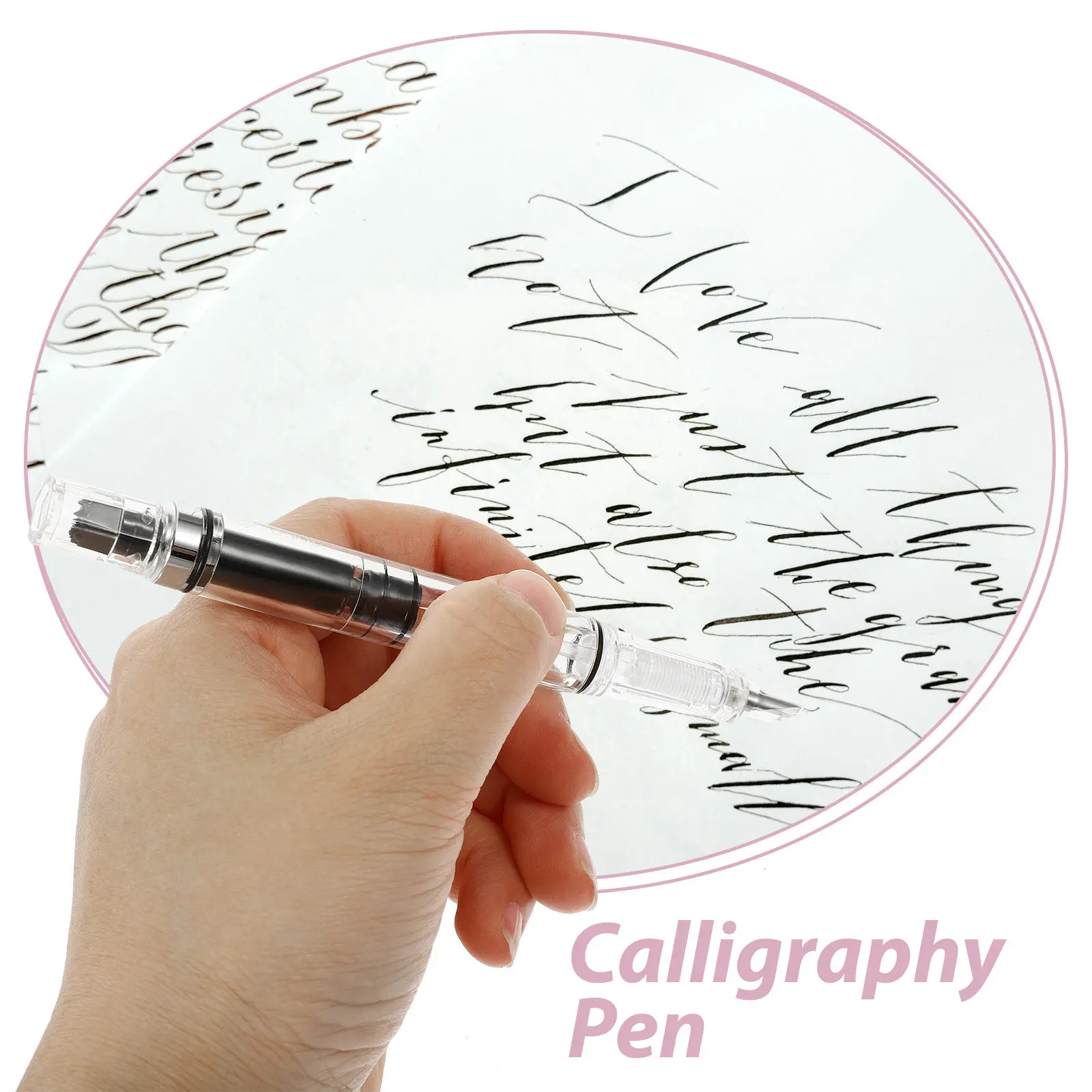 2pcs Fountain Calligraphy Pen Smooth Writing Portable Office School Gift Pen For Artists Reusable Sign Pens Stationery Supply
2pcs Fountain Calligraphy Pen Smooth Writing Portable Office School Gift Pen For Artists Reusable Sign Pens Stationery Supply