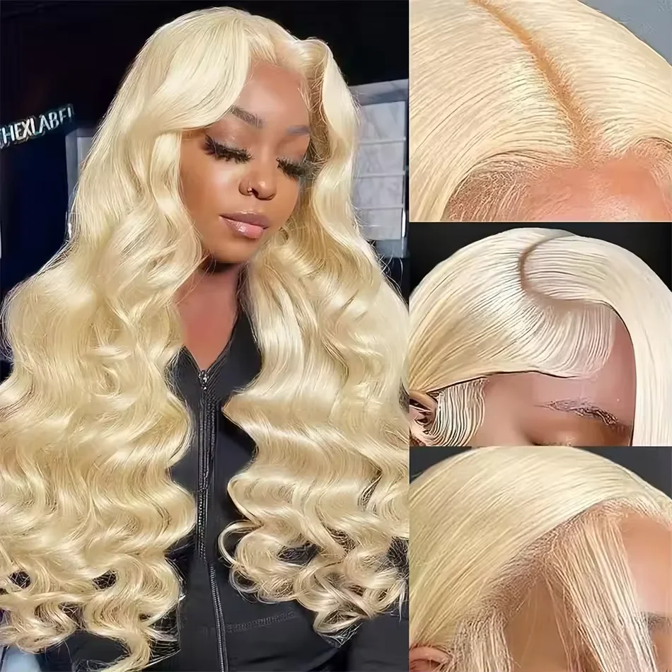 34 Inches 613 Blonde Body Wave Front Wig Human Hair 13x6 HD Transparent Lace Frontal Wig For Women 200 Density
34 Inches 613 Blonde Body Wave Front Wig Human Hair 13x6 HD Transparent Lace Frontal Wig For Women 200 Density