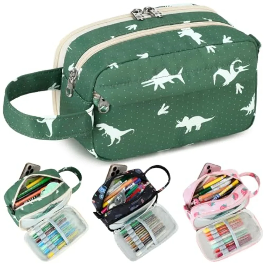 Cute Pencil Case for Boys, Large Capacity Pencil Pouch with 3 Compartments Pen Organizer Kawaii Pencil Box Bag for School Trave
Cute Pencil Case for Boys, Large Capacity Pencil Pouch with 3 Compartments Pen Organizer Kawaii Pencil Box Bag for School Trave
