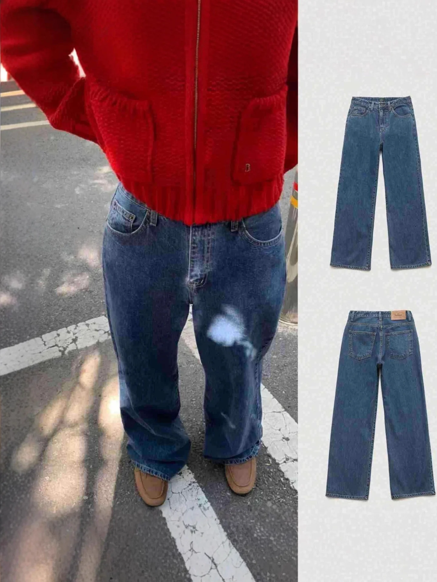 Casual Blue Straight Leg Jeans High Waist Cotton Trousers Korean Sle Autumn Faion Women's Premium Denim Pants
Casual Blue Straight Leg Jeans High Waist Cotton Trousers Korean Sle Autumn Faion Women's Premium Denim Pants