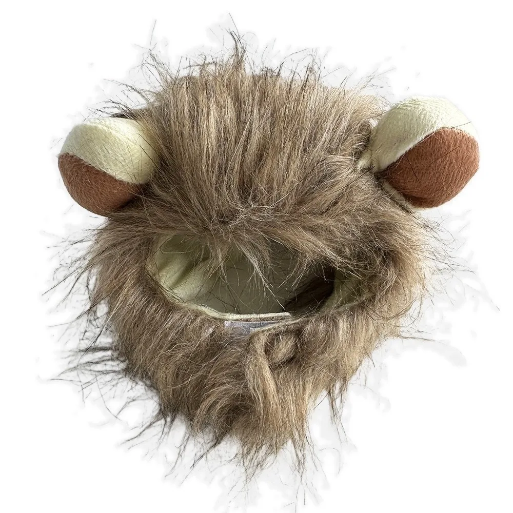 Adjustable Soft Lion Mane Wig Cap Hat Breathable Fluffy Dog Cat Wig Hat Creative Funny Pet Costume Cosplay
Adjustable Soft Lion Mane Wig Cap Hat Breathable Fluffy Dog Cat Wig Hat Creative Funny Pet Costume Cosplay