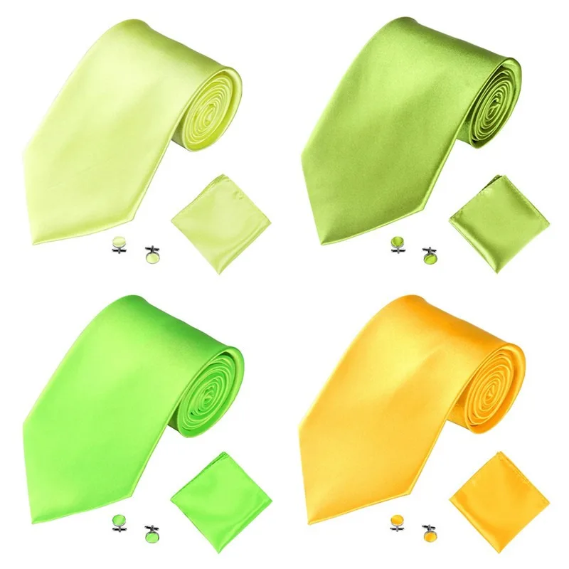 Fashion Neck Tie Set for Men Women Business Wedding Satin Black Blue Green White Red Gray Pink Purple Yellow Necktie Sets TY17
Fashion Neck Tie Set for Men Women Business Wedding Satin Black Blue Green White Red Gray Pink Purple Yellow Necktie Sets TY17
