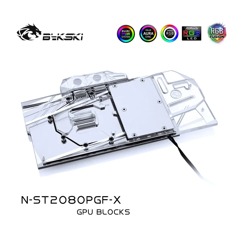 Водяной блок Bykski для Zotac GeForce RTX 2080 AMP Extreme / PGF OC / Медный блок радиатора с полным покрытием / RGB Поддержка AURA SYNC
Водяной блок Bykski для Zotac GeForce RTX 2080 AMP Extreme / PGF OC / Медный блок радиатора с полным покрытием / RGB Поддержка AURA SYNC