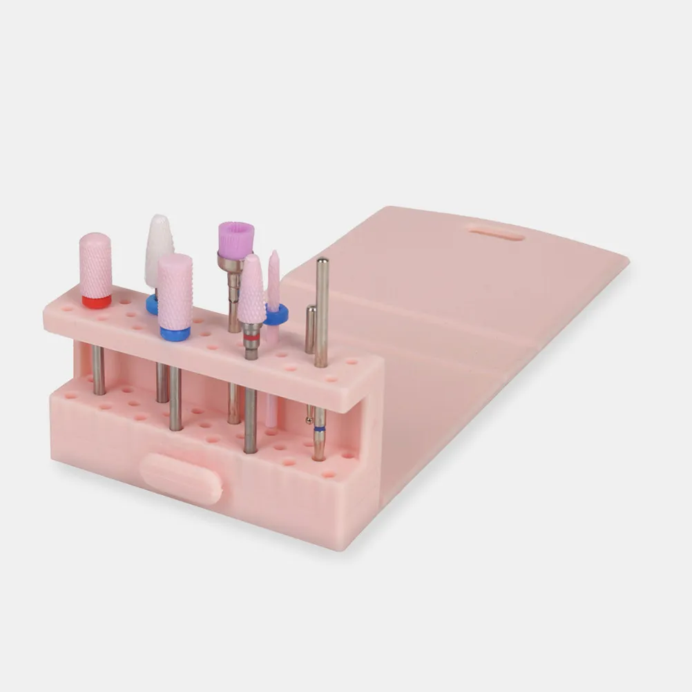 Nail Drill Bits Holder Organizer Stable Nail Tool Storage Rack for Home Salon Manicure Bits Display Box Bit Organizer Case
Nail Drill Bits Holder Organizer Stable Nail Tool Storage Rack for Home Salon Manicure Bits Display Box Bit Organizer Case