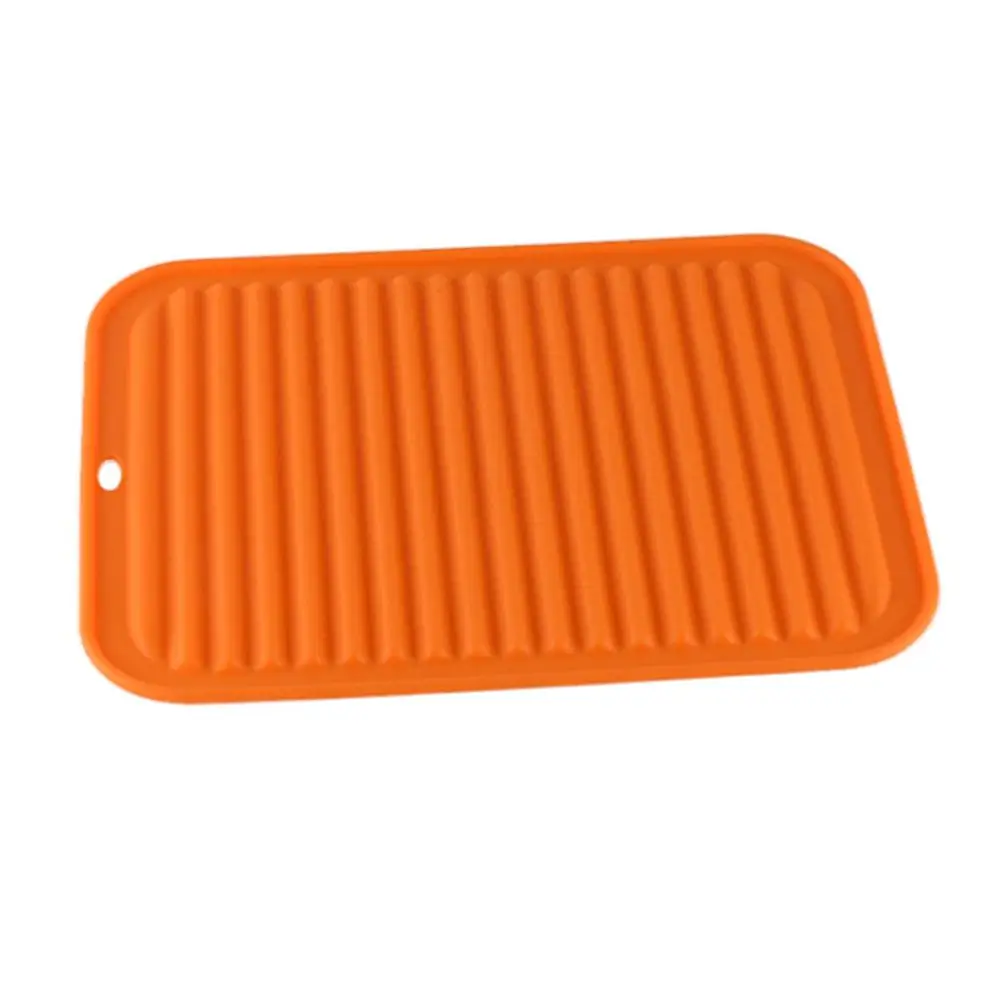 Silicone Insulation Pad Kitchen Drying Mat Drain Tray Non Slip Heat Resistant Silicone Mat for Tableware Fruit Vegetable
Silicone Insulation Pad Kitchen Drying Mat Drain Tray Non Slip Heat Resistant Silicone Mat for Tableware Fruit Vegetable
