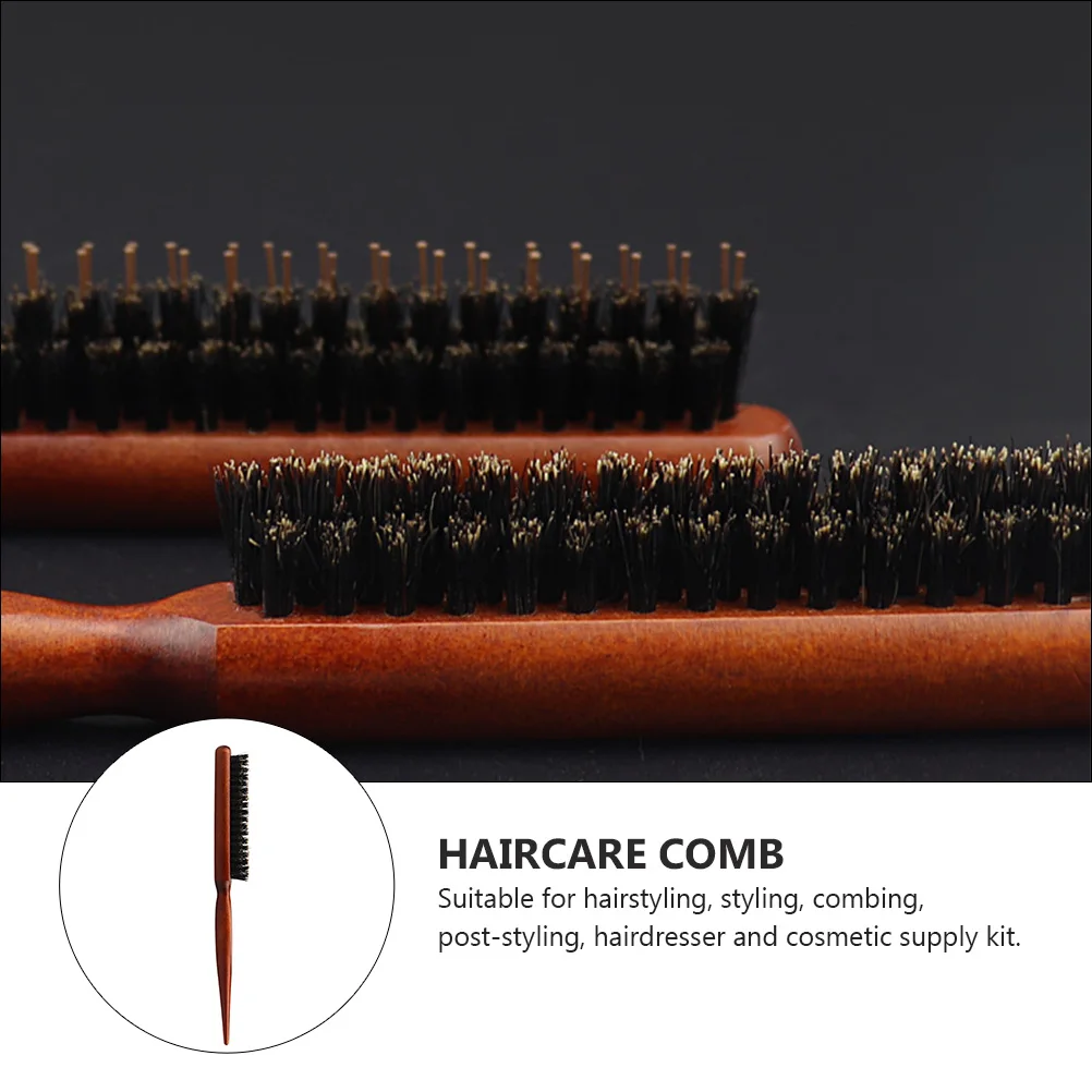 Wave Brush Curling Comb Wooden H Bristle Hair Salon Teasing Tool Three Rows Bounce Massager Hair Comb Haircare
Wave Brush Curling Comb Wooden H Bristle Hair Salon Teasing Tool Three Rows Bounce Massager Hair Comb Haircare