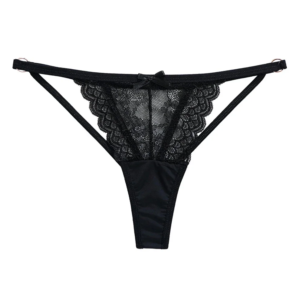 Women G-String Thongs T-String Female Sexy Lace Transparent Panties With Thin Strap Hollow Temptation Underwear Tanga Thong
Women G-String Thongs T-String Female Sexy Lace Transparent Panties With Thin Strap Hollow Temptation Underwear Tanga Thong
