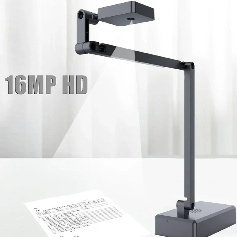 4K USB Document Camera & 16MP Webcam with LED Light and Mic Up to 30fps Auto Focus for Live Web Conferencing Remote Teaching
4K USB Document Camera & 16MP Webcam with LED Light and Mic Up to 30fps Auto Focus for Live Web Conferencing Remote Teaching
