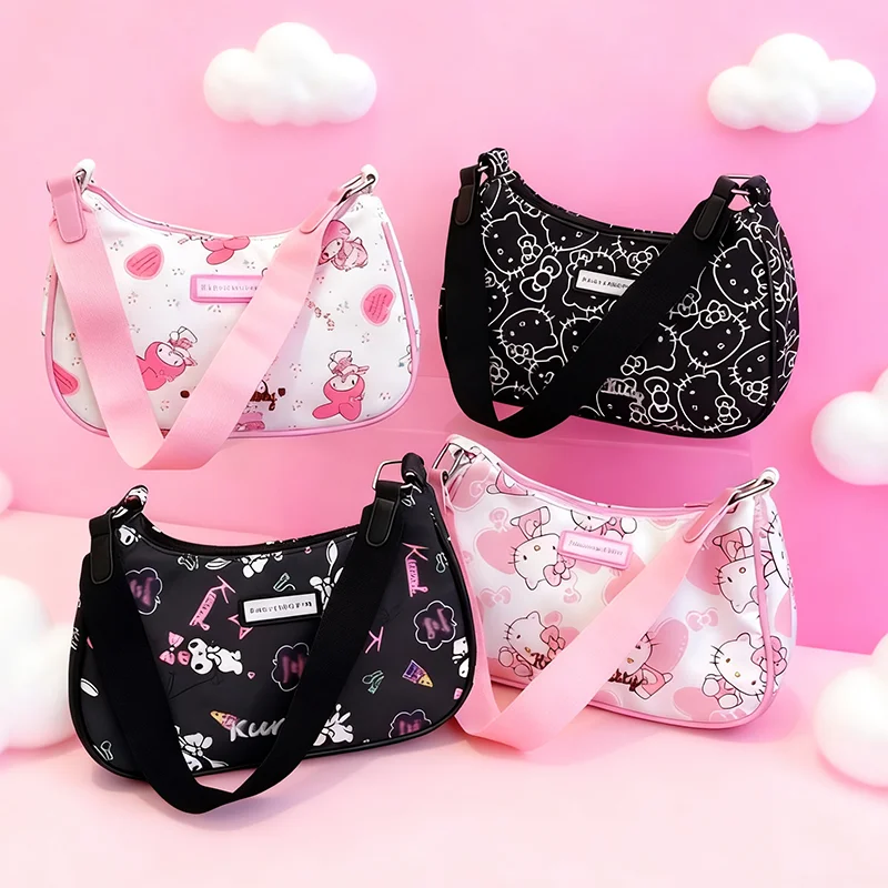 Kawaii Hello Kitty аниме сумка через плечо с принтом сумка Kuromi Melody женская модная сумка кошелек подмышка сумка Рождественский подарок
Kawaii Hello Kitty аниме сумка через плечо с принтом сумка Kuromi Melody женская модная сумка кошелек подмышка сумка Рождественский подарок