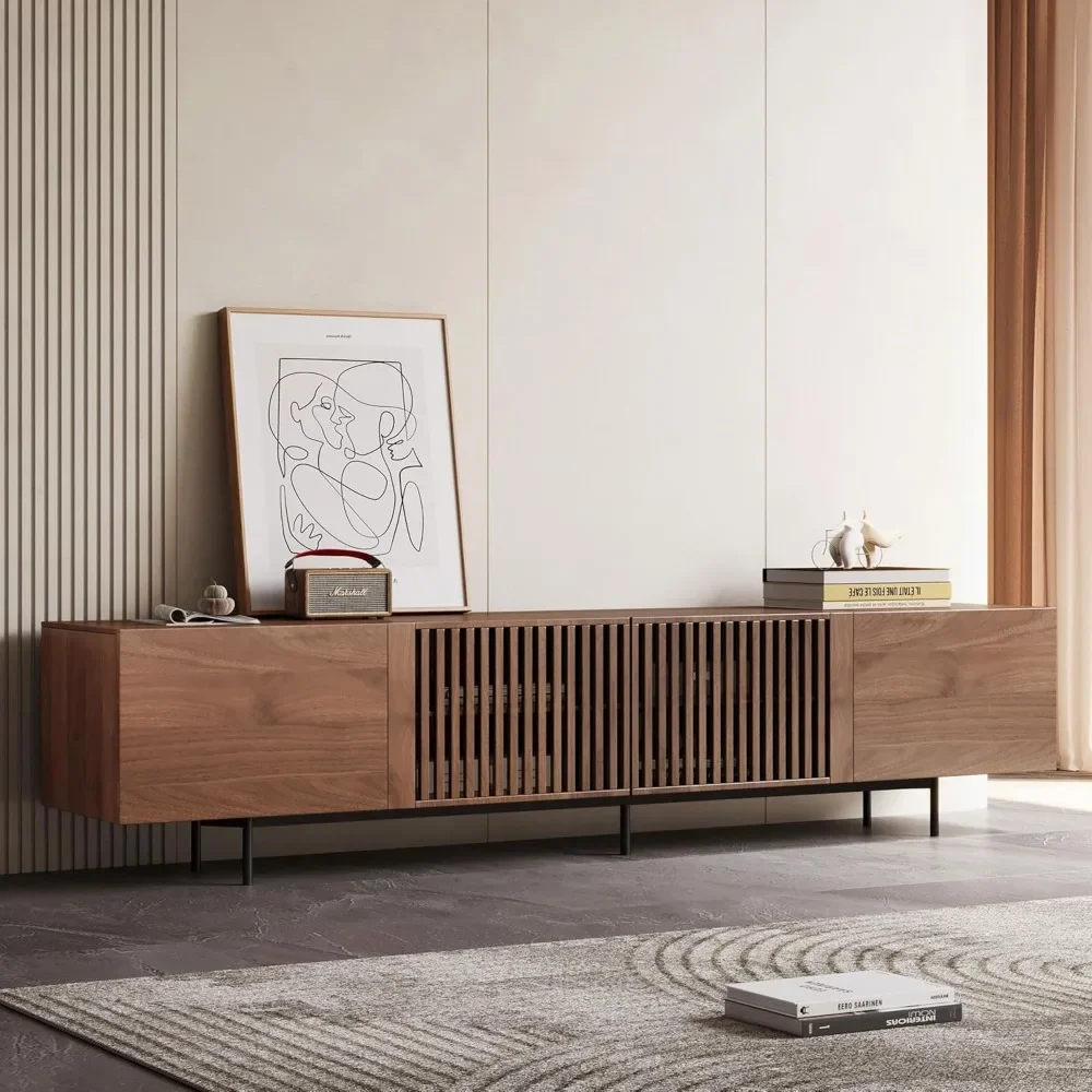Mid Century Modern TV Stand for 80+ Inch TVs, with Ample Storage – Stylish Entertainment Center for Living Room or Bedroom
Mid Century Modern TV Stand for 80+ Inch TVs, with Ample Storage – Stylish Entertainment Center for Living Room or Bedroom