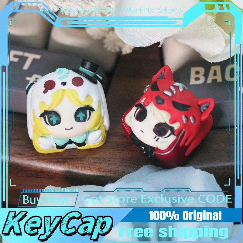 Fairy Tale Series Keycaps Small Alice Cartoon Cute Transparent Cherry R4 Profile Resin Mechanical Keyboard Anime Esc Key Cap
Fairy Tale Series Keycaps Small Alice Cartoon Cute Transparent Cherry R4 Profile Resin Mechanical Keyboard Anime Esc Key Cap