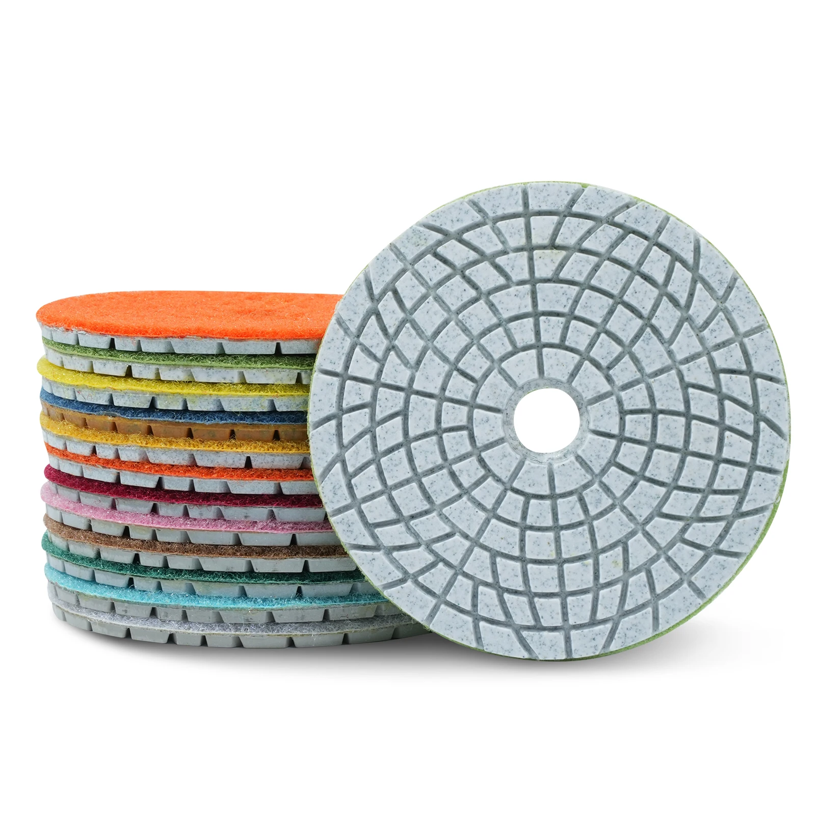 Diamond polishing pad is used for stone polishing, granite concrete polishing, and grinding
Diamond polishing pad is used for stone polishing, granite concrete polishing, and grinding