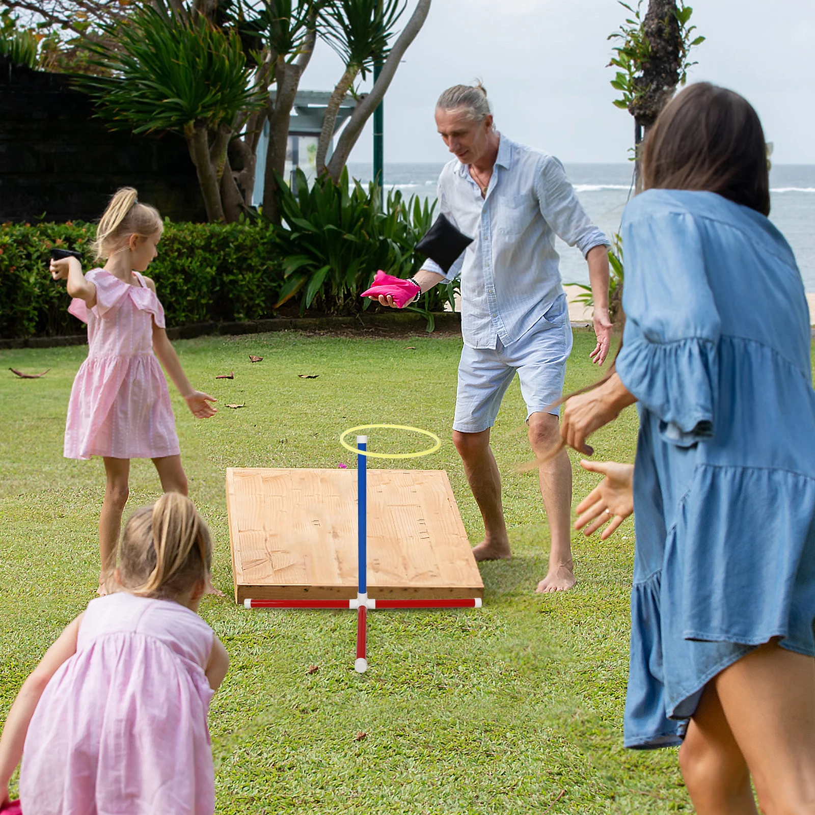 Sensory Training Ring Plastic Toss Rings Toys Throwing Game Bottle Container Interactive Indoor Games Children's
Sensory Training Ring Plastic Toss Rings Toys Throwing Game Bottle Container Interactive Indoor Games Children's