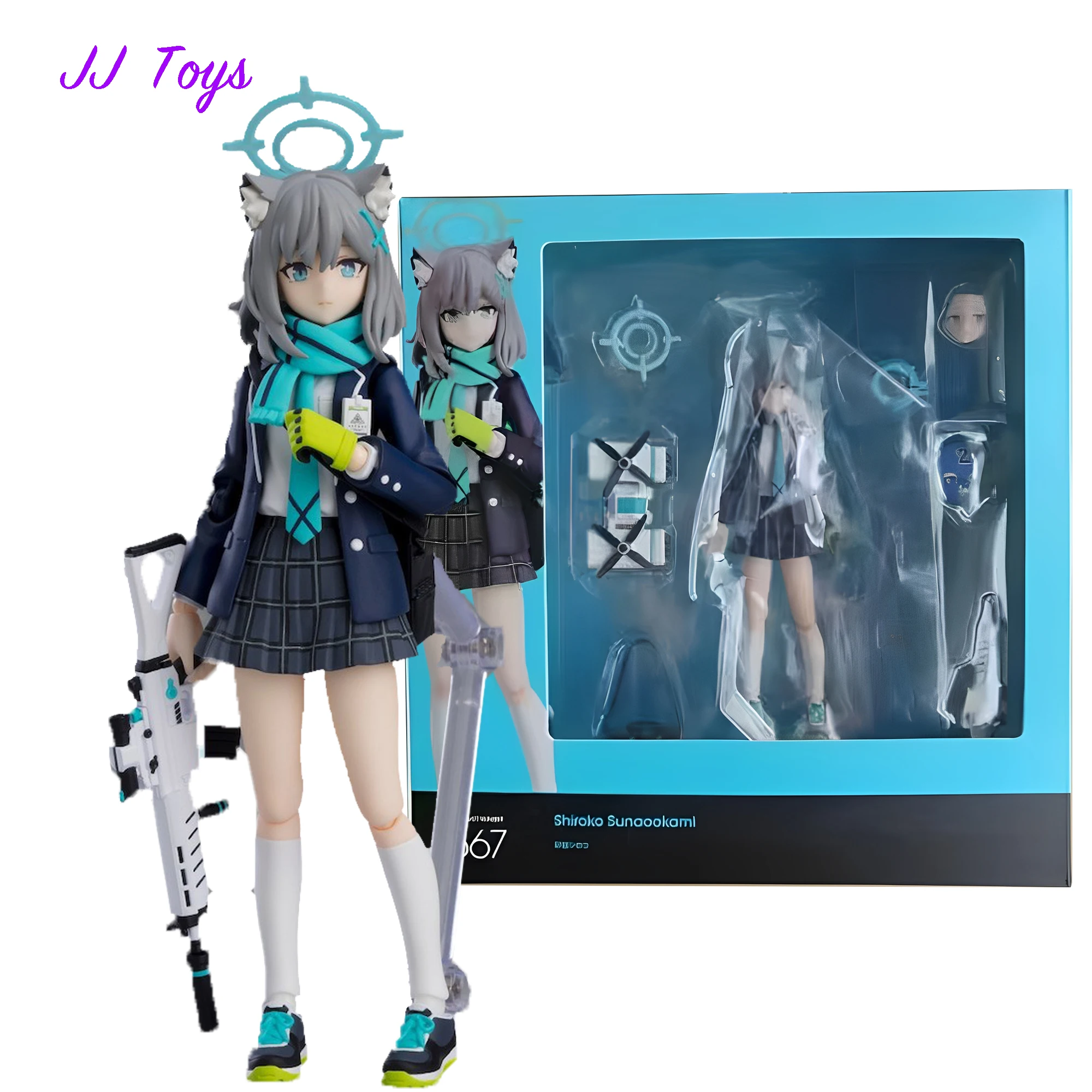 15cm Blue Archive Anime Figures Sunaookami Shiroko Action Figure model Doll Collection Toys Gifts
15cm Blue Archive Anime Figures Sunaookami Shiroko Action Figure model Doll Collection Toys Gifts