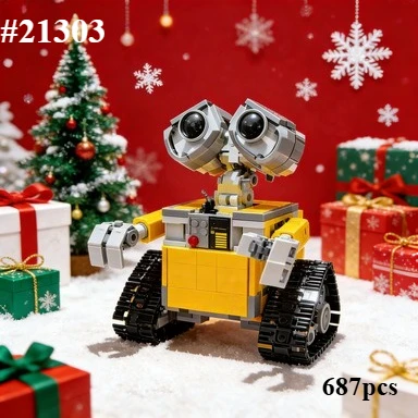 Наборы строительных блоков Wall-E Classic Movie Model, совместимые с деталями Lego, подходят для рождественских подарков 21303
Наборы строительных блоков Wall-E Classic Movie Model, совместимые с деталями Lego, подходят для рождественских подарков 21303