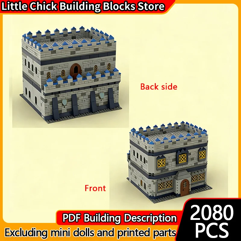 Средневековый замок, модель MOC, строительные кирпичи, средневековый замок, сохраняет модульную технология, детские праздничные подарки, сборные игрушки, костюм
Средневековый замок, модель MOC, строительные кирпичи, средневековый замок, сохраняет модульную технология, детские праздничные подарки, сборные игрушки, костюм