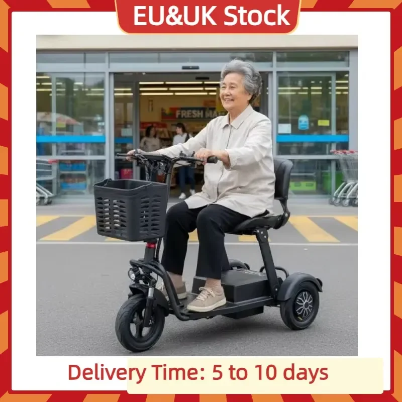 Mini Electric Tricycle 3 Wheel for Adults Women Foldable Battery Removable Dual Motor 500W 48V Elderly Mobility Scooter
Mini Electric Tricycle 3 Wheel for Adults Women Foldable Battery Removable Dual Motor 500W 48V Elderly Mobility Scooter