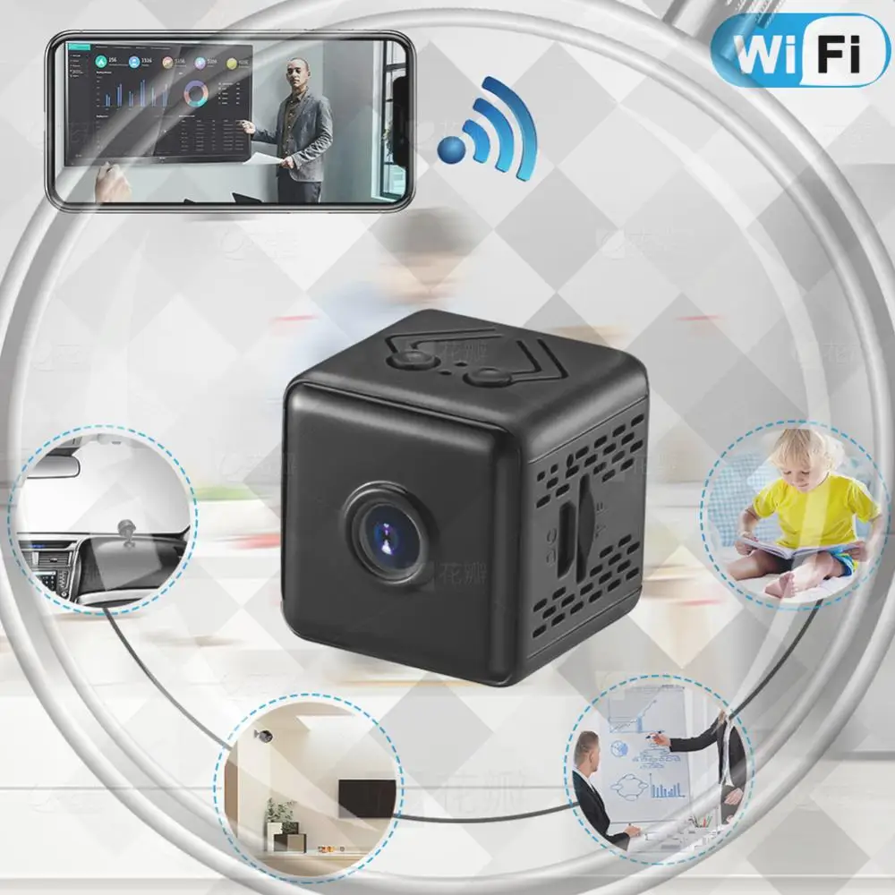 Smart Home Camera Night Vision Motion Detection Alarm for Living Room Car Indoor Protection Camera
Smart Home Camera Night Vision Motion Detection Alarm for Living Room Car Indoor Protection Camera