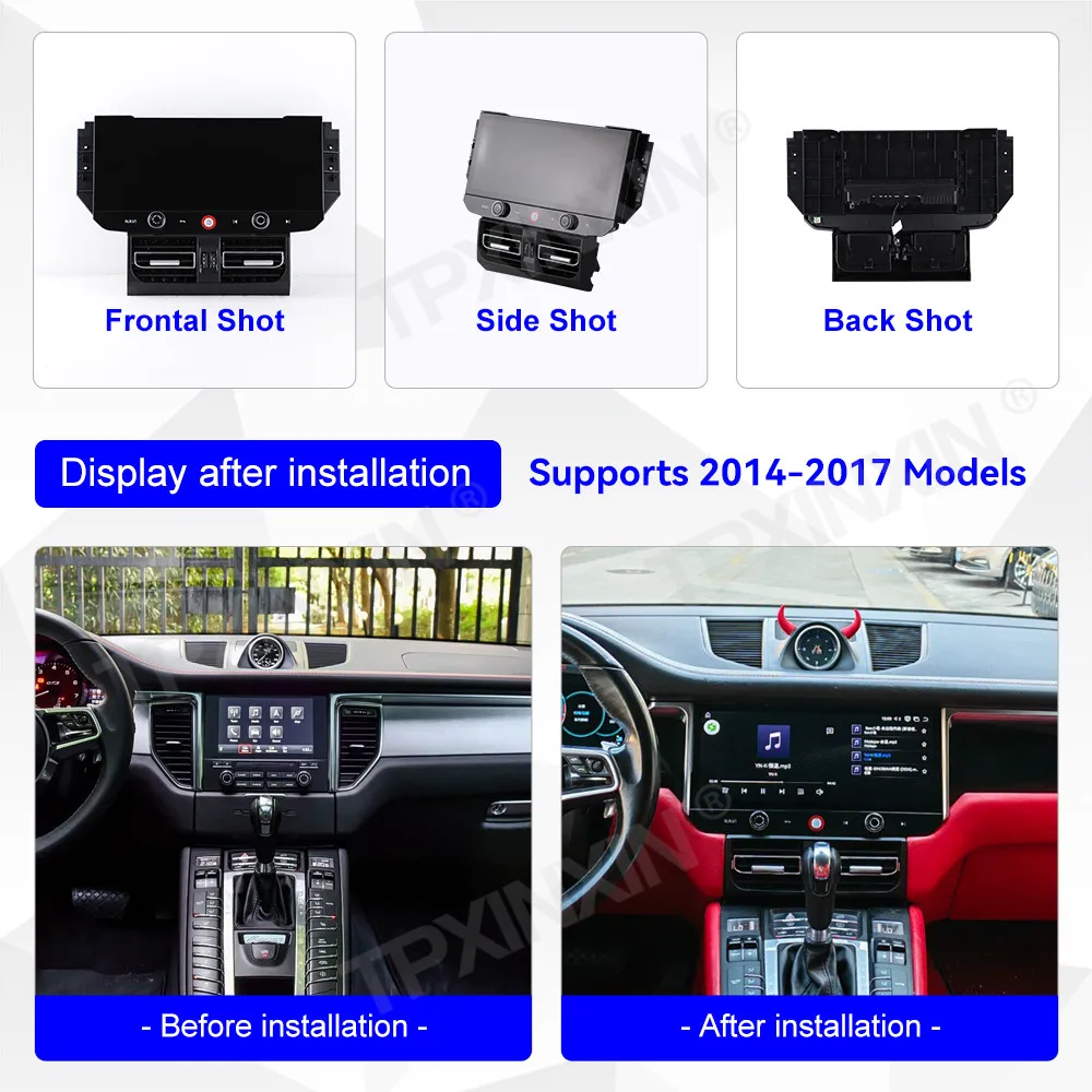 12.3Inch Touch Screen Android 15 Car Radio 12+256GB For Porsche Macan 2012 - 2018 GPS Navigation Auto Stereo Tape Recorder Unit
12.3Inch Touch Screen Android 15 Car Radio 12+256GB For Porsche Macan 2012 - 2018 GPS Navigation Auto Stereo Tape Recorder Unit