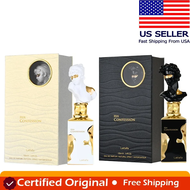 Парфюмерная вода Lattafa Her Confession, ванильно-цветочный аромат с нотами амбры и мускуса, стойкий, для женщин, 100 мл (3,40 унции)
Парфюмерная вода Lattafa Her Confession, ванильно-цветочный аромат с нотами амбры и мускуса, стойкий, для женщин, 100 мл (3,40 унции)