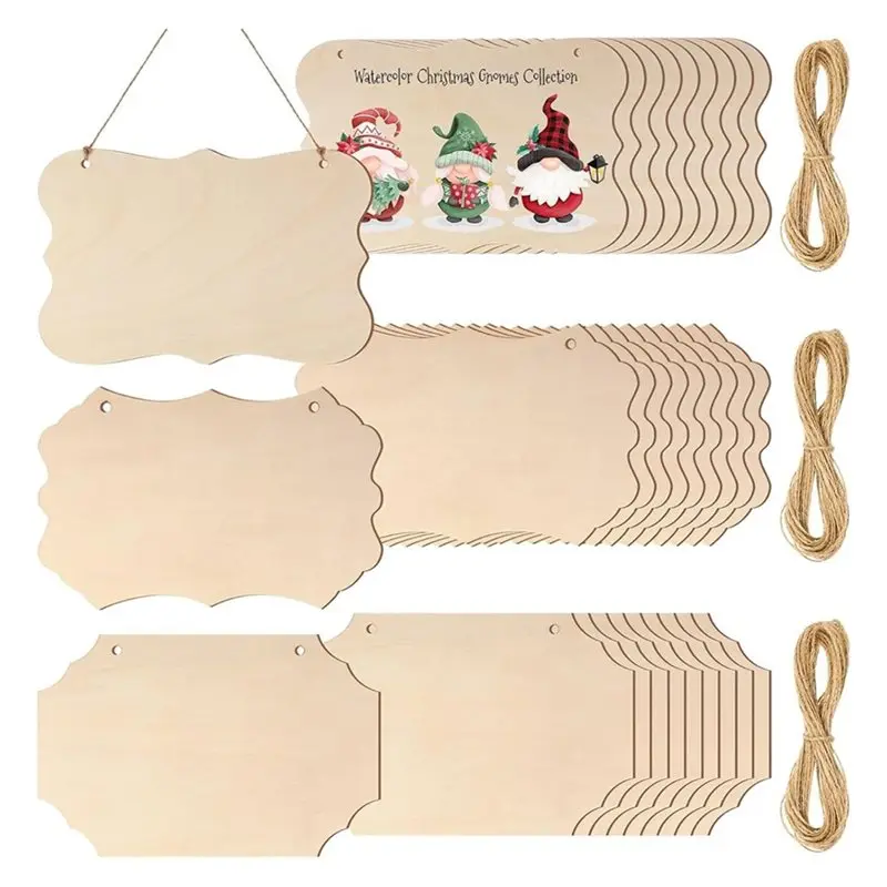 【THANKSGIVING DAY】30 Pcs Unfinished Wood Sign Blank For DIY Painting Writing
【THANKSGIVING DAY】30 Pcs Unfinished Wood Sign Blank For DIY Painting Writing