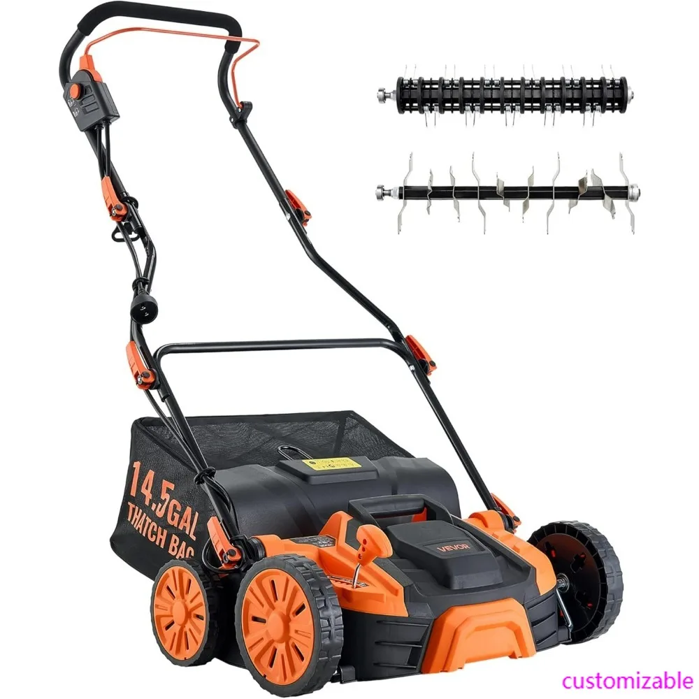 Corded 16-Inch 15 Amp Electric Dethatcher and Scarifier with 14.5-Gallon Thatch Bag
Corded 16-Inch 15 Amp Electric Dethatcher and Scarifier with 14.5-Gallon Thatch Bag