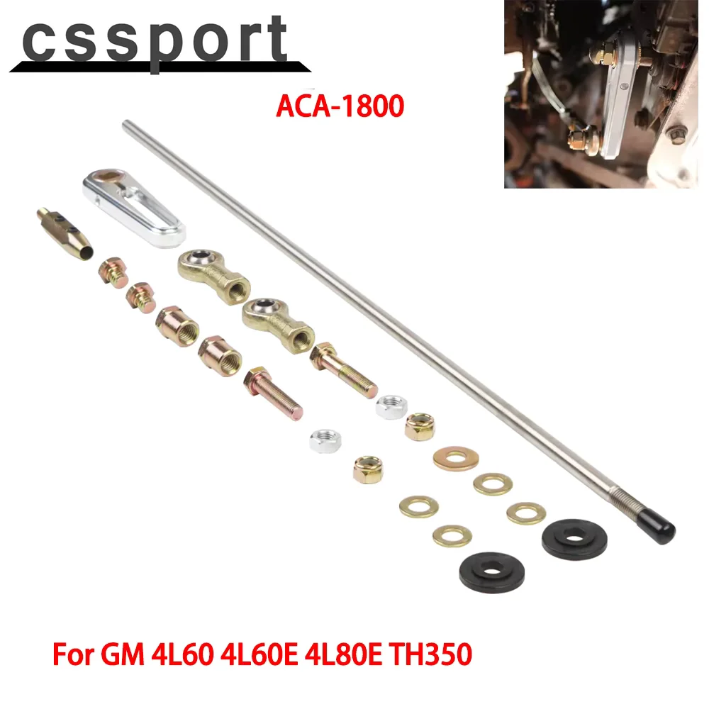 ACA-1800 Adjustable Transmission 21" Column Shift Linkage Kit For GM 4L60 4L60E 4L80E TH350
ACA-1800 Adjustable Transmission 21" Column Shift Linkage Kit For GM 4L60 4L60E 4L80E TH350