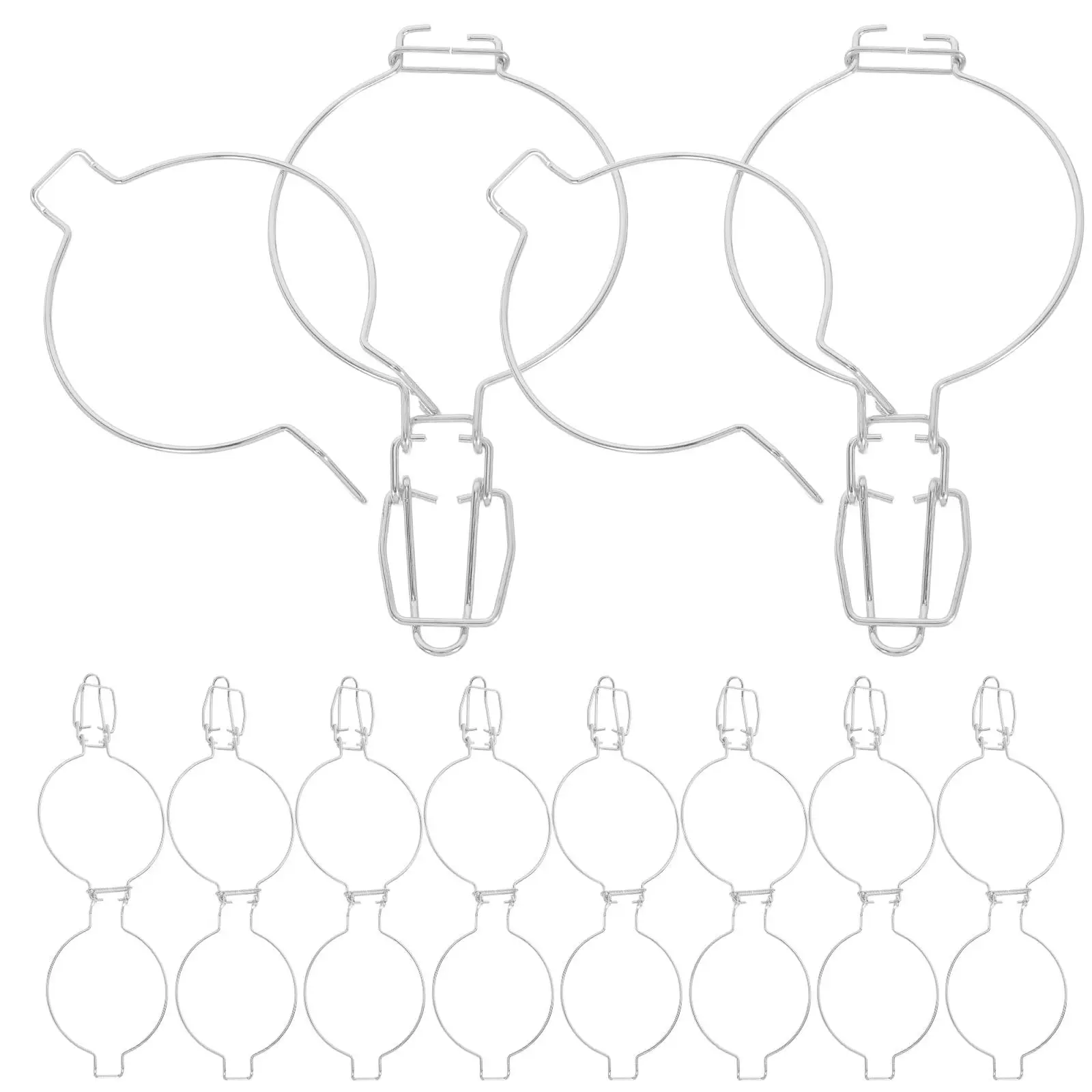 10 Pcs Sealing Can Buckle Glass Jar Accessories Metal Wire Clamps Storage Lock Silver Kitchen
10 Pcs Sealing Can Buckle Glass Jar Accessories Metal Wire Clamps Storage Lock Silver Kitchen