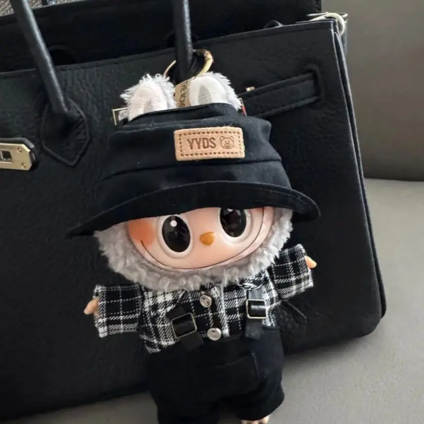 Cool Streetwear Outfit For Labubu Plaid Jacket Overalls Bucket Hat Fits 15/17cm 1st-3rd Gen
Cool Streetwear Outfit For Labubu Plaid Jacket Overalls Bucket Hat Fits 15/17cm 1st-3rd Gen