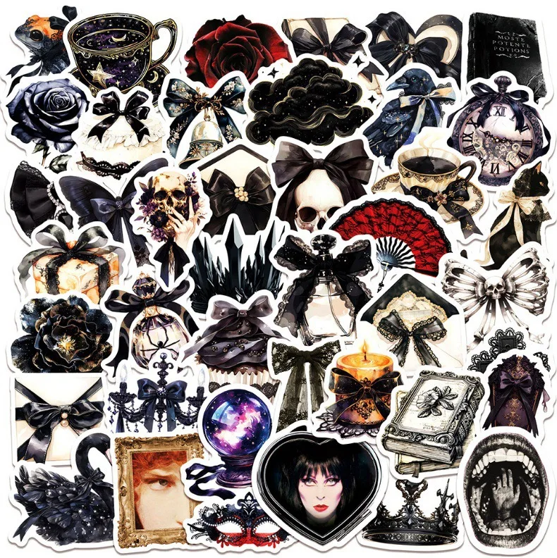 10/50pcs Gothic Black Red Lace Bow Stickers For Scrapbooking Laptop Phone Skateboard Notebook Guitar Waterproof Vinyl Decal
10/50pcs Gothic Black Red Lace Bow Stickers For Scrapbooking Laptop Phone Skateboard Notebook Guitar Waterproof Vinyl Decal