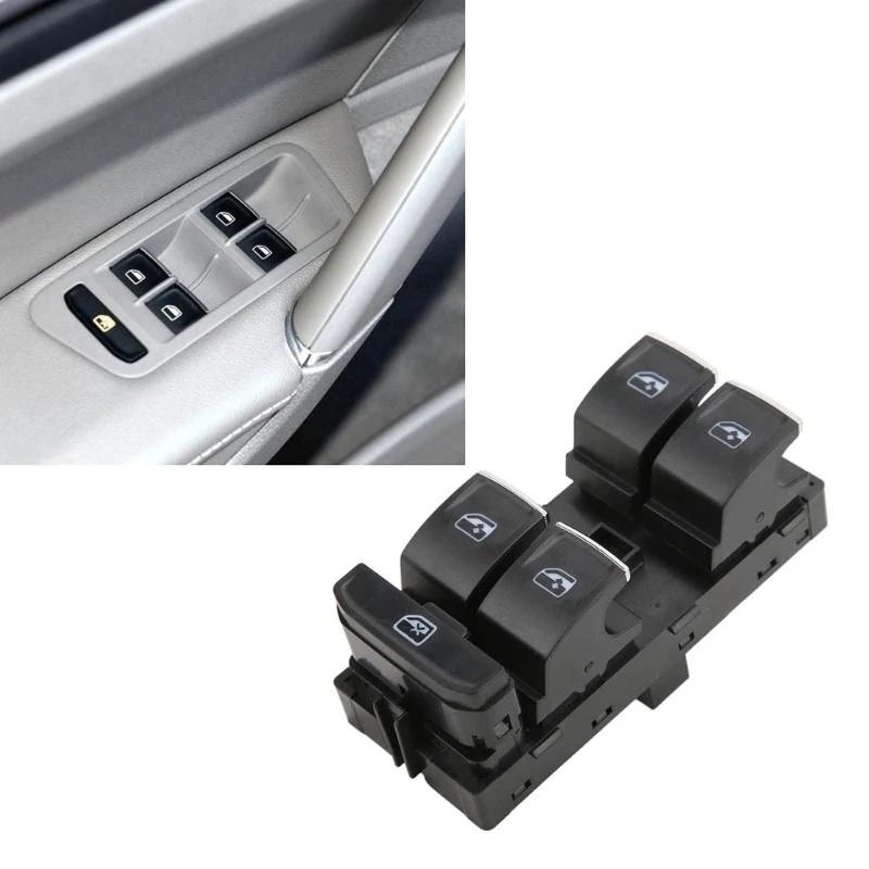 Car Window Switch Ergonomic Window Control Switch ABS Power Window Switch 5G0959857E Replacements Simple Installs for Car D7YA
Car Window Switch Ergonomic Window Control Switch ABS Power Window Switch 5G0959857E Replacements Simple Installs for Car D7YA
