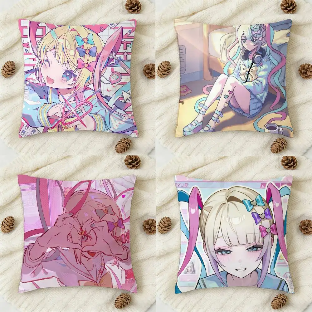 Needy Streamer Overload Double-sided Printed Square Decorative Cushion Cover for Sofa Living Room Home Decor
Needy Streamer Overload Double-sided Printed Square Decorative Cushion Cover for Sofa Living Room Home Decor