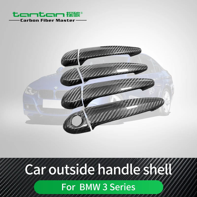 For BMW 3 Series 8 Pcs/Set 2013-2019 Year Car Outside Handle Cover Sticker Glossy Black Real Carbon Fiber
For BMW 3 Series 8 Pcs/Set 2013-2019 Year Car Outside Handle Cover Sticker Glossy Black Real Carbon Fiber