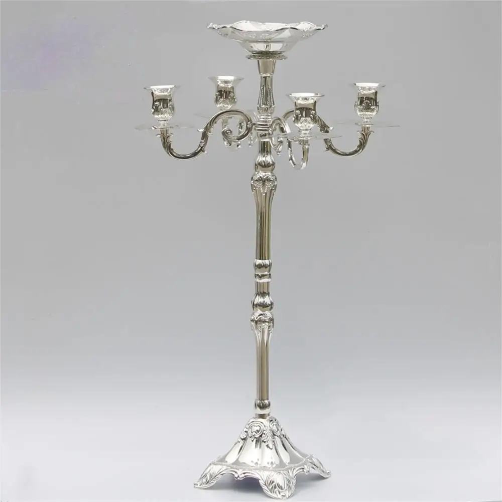 New arrival selling best 63cm 5-arms candelabra with flower bowl in the middle center, weddings or party use candle holder
New arrival selling best 63cm 5-arms candelabra with flower bowl in the middle center, weddings or party use candle holder
