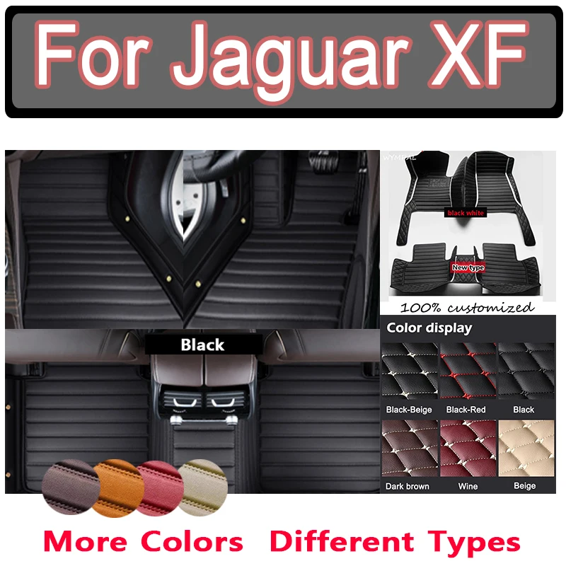 Роскошные автомобильные коврики на заказ для Jaguar XF 2016 2017 2018 2019, авто роскошные кожаные мужские и женские автомобильные коврики с полным покрытием
Роскошные автомобильные коврики на заказ для Jaguar XF 2016 2017 2018 2019, авто роскошные кожаные мужские и женские автомобильные коврики с полным покрытием
