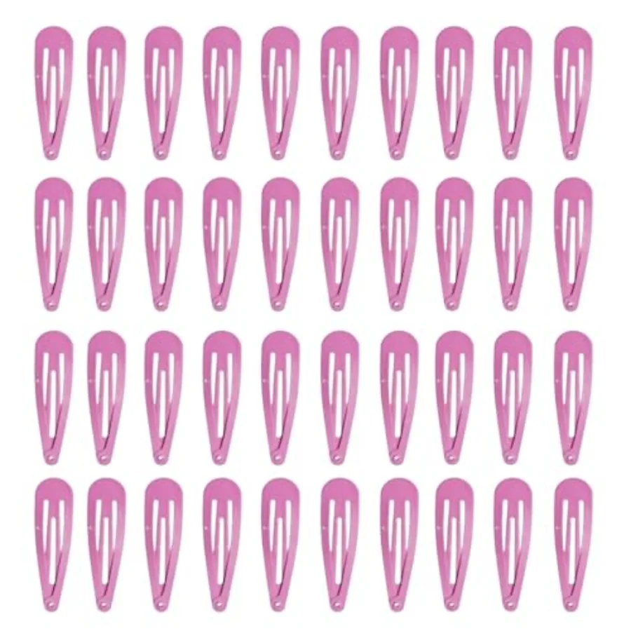 40 Counts Colorful Metal Snap Hair Clips 2 Inch Barrettes for Women Accessories
40 Counts Colorful Metal Snap Hair Clips 2 Inch Barrettes for Women Accessories