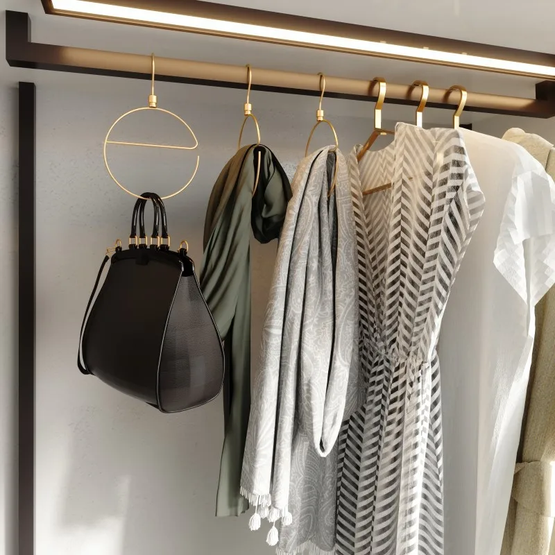 10Pcs bag rack bag hook bag hook schoolbag wardrobe storage rack multi-functional rotating rack
10Pcs bag rack bag hook bag hook schoolbag wardrobe storage rack multi-functional rotating rack