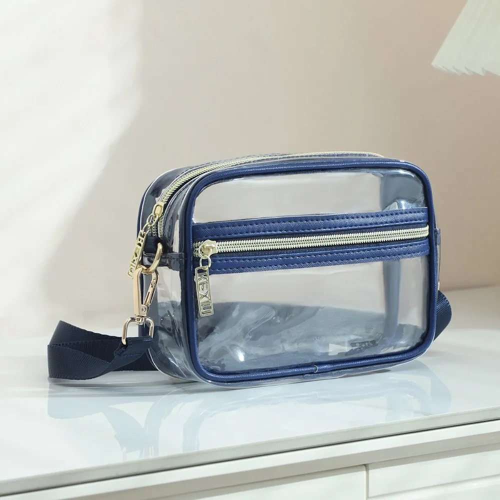 Waterproof Transparent Shoulder Bag Large Capacity Zipper PVC Crossbody Bag PVC Phone Pouch Clear Messenger Bag Unisex
Waterproof Transparent Shoulder Bag Large Capacity Zipper PVC Crossbody Bag PVC Phone Pouch Clear Messenger Bag Unisex