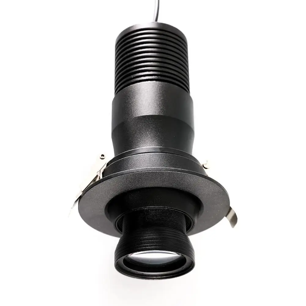 Embedded LED Logo GOBO Projector with Manual Zoom DJ Eect Light Custom Gobos or Company Restaurant Store Wedding Advertising Ind
Embedded LED Logo GOBO Projector with Manual Zoom DJ Eect Light Custom Gobos or Company Restaurant Store Wedding Advertising Ind