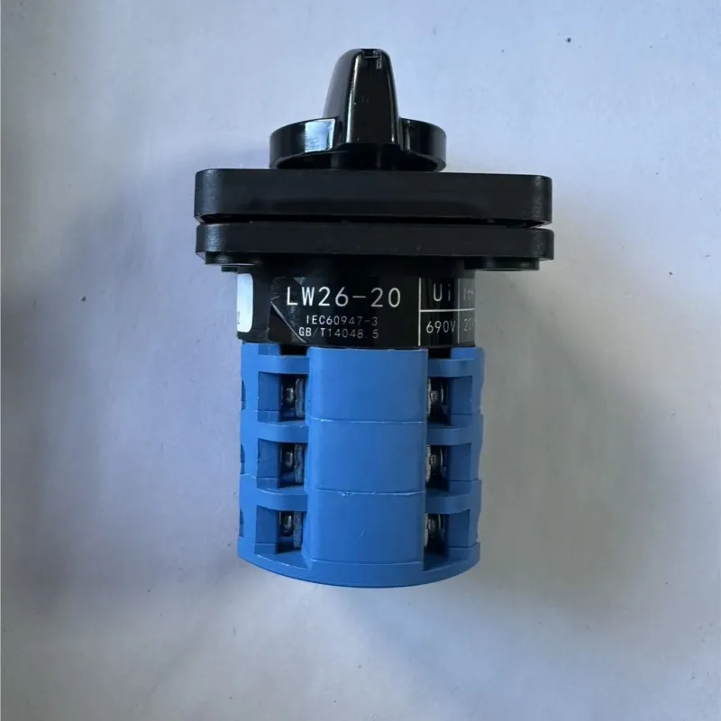 AC 660/690V 20A 12 Terminals 2 Positions Rotary Selector Cam Changeover Switch LW26-20/3
AC 660/690V 20A 12 Terminals 2 Positions Rotary Selector Cam Changeover Switch LW26-20/3