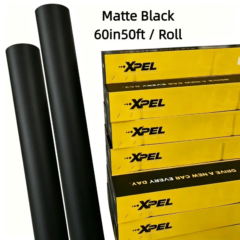 XPEL PPF TPU Paint Protection Film Matte Black Velvet Matte Texture Anti-Fingerprint Self Healing Stealth Matte Finish
XPEL PPF TPU Paint Protection Film Matte Black Velvet Matte Texture Anti-Fingerprint Self Healing Stealth Matte Finish