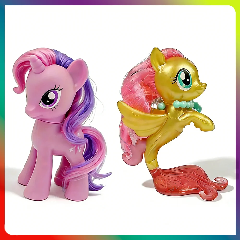Hasbro My Little Pony Anime Figure Seapony Rainbow Dash Fluttershy Adores Shimmer Figure Model Doll Toys Collect Ornaments
Hasbro My Little Pony Anime Figure Seapony Rainbow Dash Fluttershy Adores Shimmer Figure Model Doll Toys Collect Ornaments