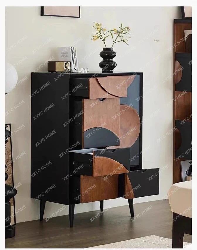 LMedieval style cherry wood bucket cabinet cherry contrasting color light luxury art side cabinet storage cabinet
LMedieval style cherry wood bucket cabinet cherry contrasting color light luxury art side cabinet storage cabinet