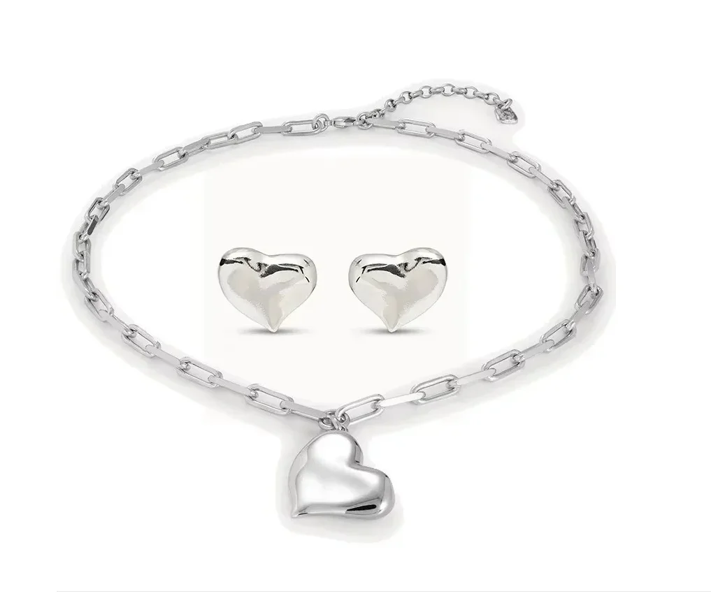 2024 Spain Daily Cute and Exquisite Silver Little Love Jewelry Set for Women's Gifts
2024 Spain Daily Cute and Exquisite Silver Little Love Jewelry Set for Women's Gifts