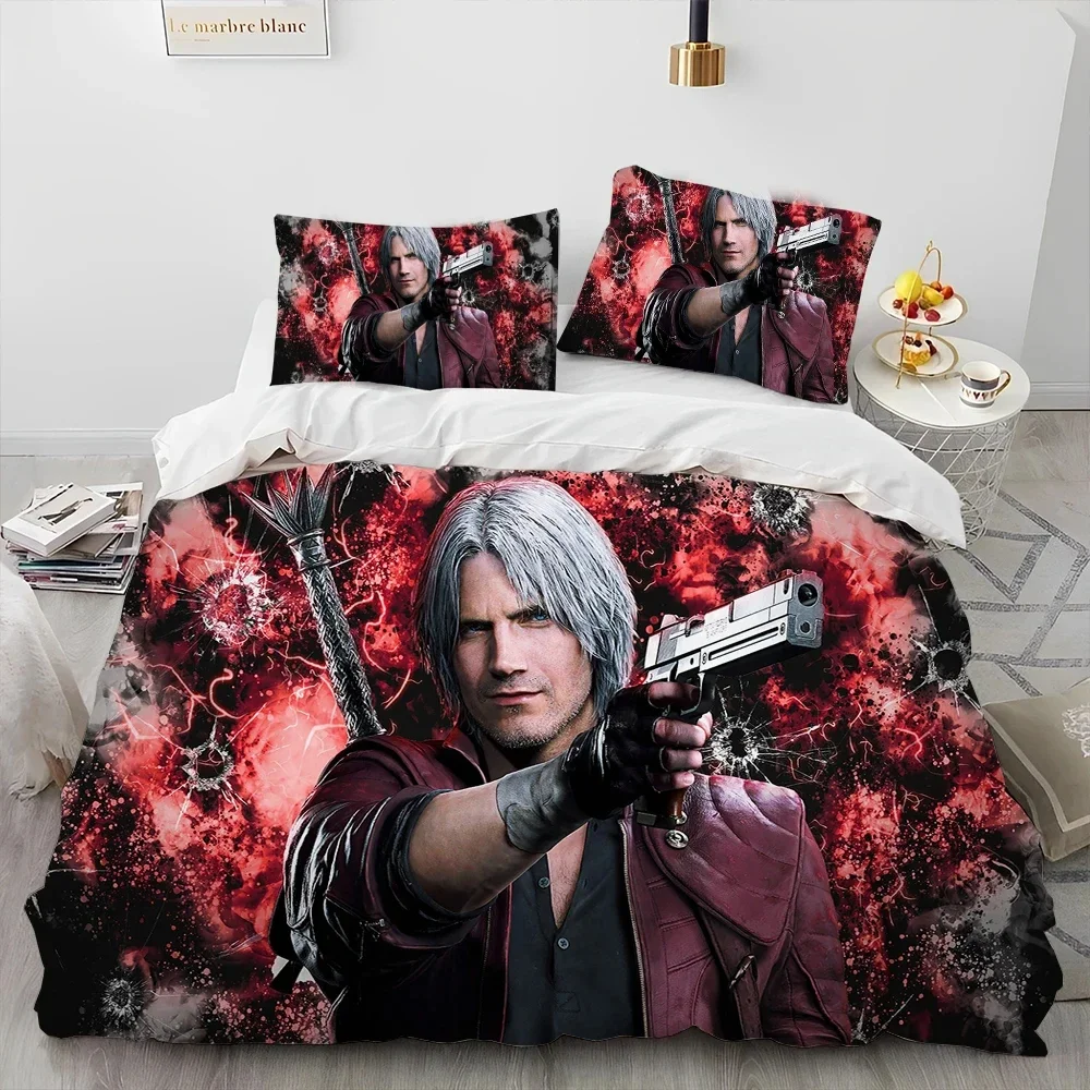 Game D-Devil May Cry DMC Gamer Bedding Set Duvet Cover Bed Set Quilt Cover Pillowcase Comforter king Queen Size Boys Adult
Game D-Devil May Cry DMC Gamer Bedding Set Duvet Cover Bed Set Quilt Cover Pillowcase Comforter king Queen Size Boys Adult