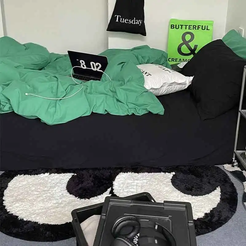 Big Eyed Cartoon Plush Carpet Eye Patterns on Both Sides Bedroom Bedside Sofa Bathroom Water-absorbing and Slip-resistant Carpet
Big Eyed Cartoon Plush Carpet Eye Patterns on Both Sides Bedroom Bedside Sofa Bathroom Water-absorbing and Slip-resistant Carpet