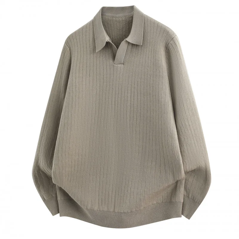 Свитер в стиле поло, мужская одежда 2026, осень-зима, новые однотонные свободные мужские свитера с длинным рукавом, простые универсальные Pull Homme
Свитер в стиле поло, мужская одежда 2026, осень-зима, новые однотонные свободные мужские свитера с длинным рукавом, простые универсальные Pull Homme