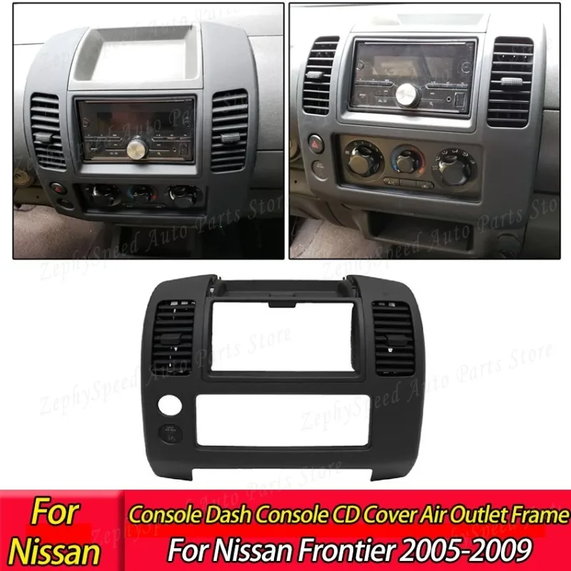 Car Cluster Lid Bezel Central Instrument Console Dash Console CD Cover Air Outlet Frame For Nissan Frontier 2005-2009 Body Kit
Car Cluster Lid Bezel Central Instrument Console Dash Console CD Cover Air Outlet Frame For Nissan Frontier 2005-2009 Body Kit