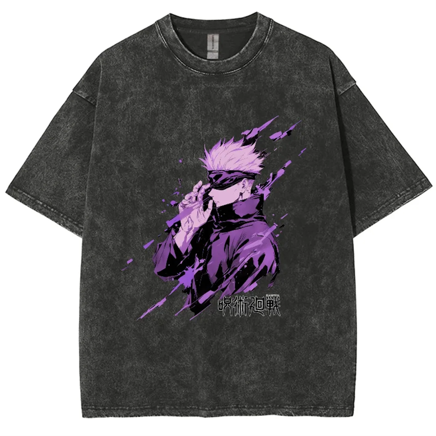 Satoru Gojo Jujutsu Kaisen Graphic T-shirts Men Women Y2k Street Tees Summer Vintage Washed Cotton Men‘s T Shirt Casual Tops
Satoru Gojo Jujutsu Kaisen Graphic T-shirts Men Women Y2k Street Tees Summer Vintage Washed Cotton Men‘s T Shirt Casual Tops