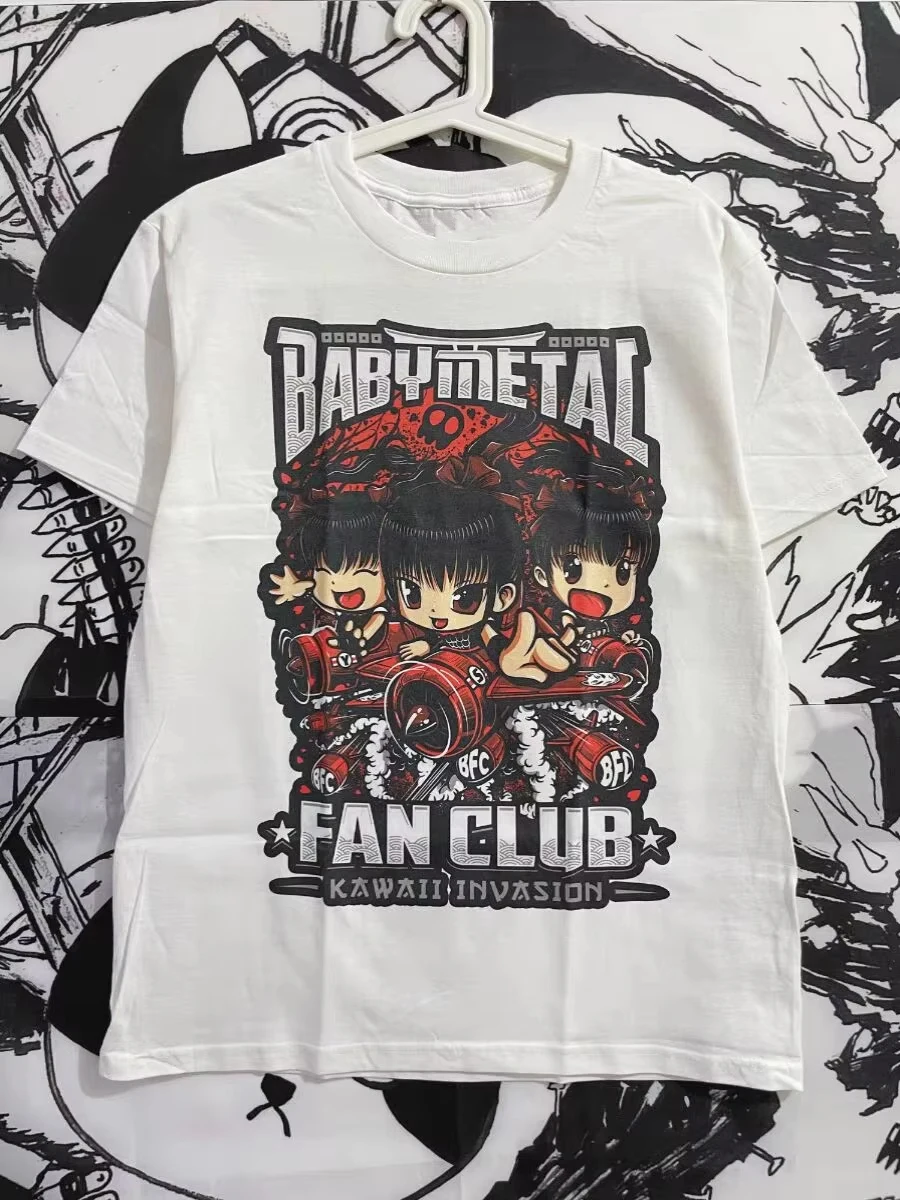 Fashion Outdoor Casual Kids Tshirt Babymetal Japan Band Tees Hip-hop Rock Band High Quality Short Sleeve Y2k Children's Clothing
Fashion Outdoor Casual Kids Tshirt Babymetal Japan Band Tees Hip-hop Rock Band High Quality Short Sleeve Y2k Children's Clothing